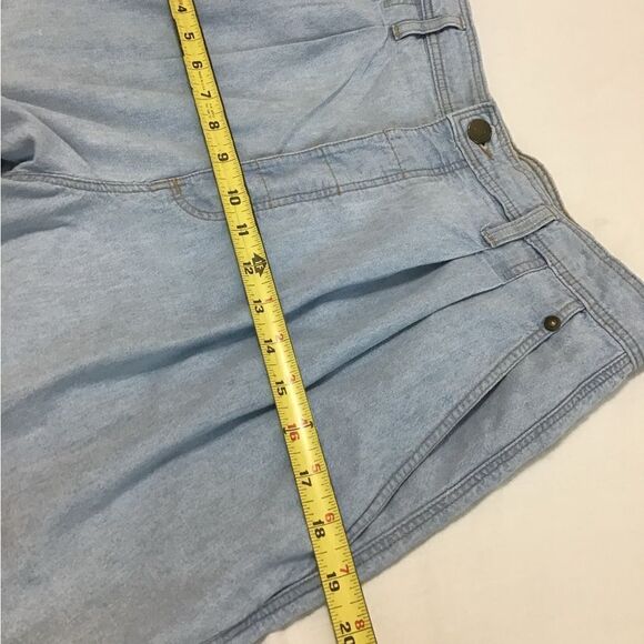 Dockers Vintage High Waisted Denim Shorts Size 12 - Picture 4 of 10